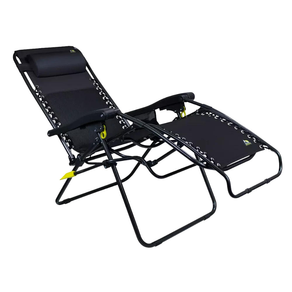 Backpack Travel Freeform Zero Gravity Lounger Bundle - Choice 507 - Rust-Resistant Aluminum Sand-Friendly Lounge Chair Detail