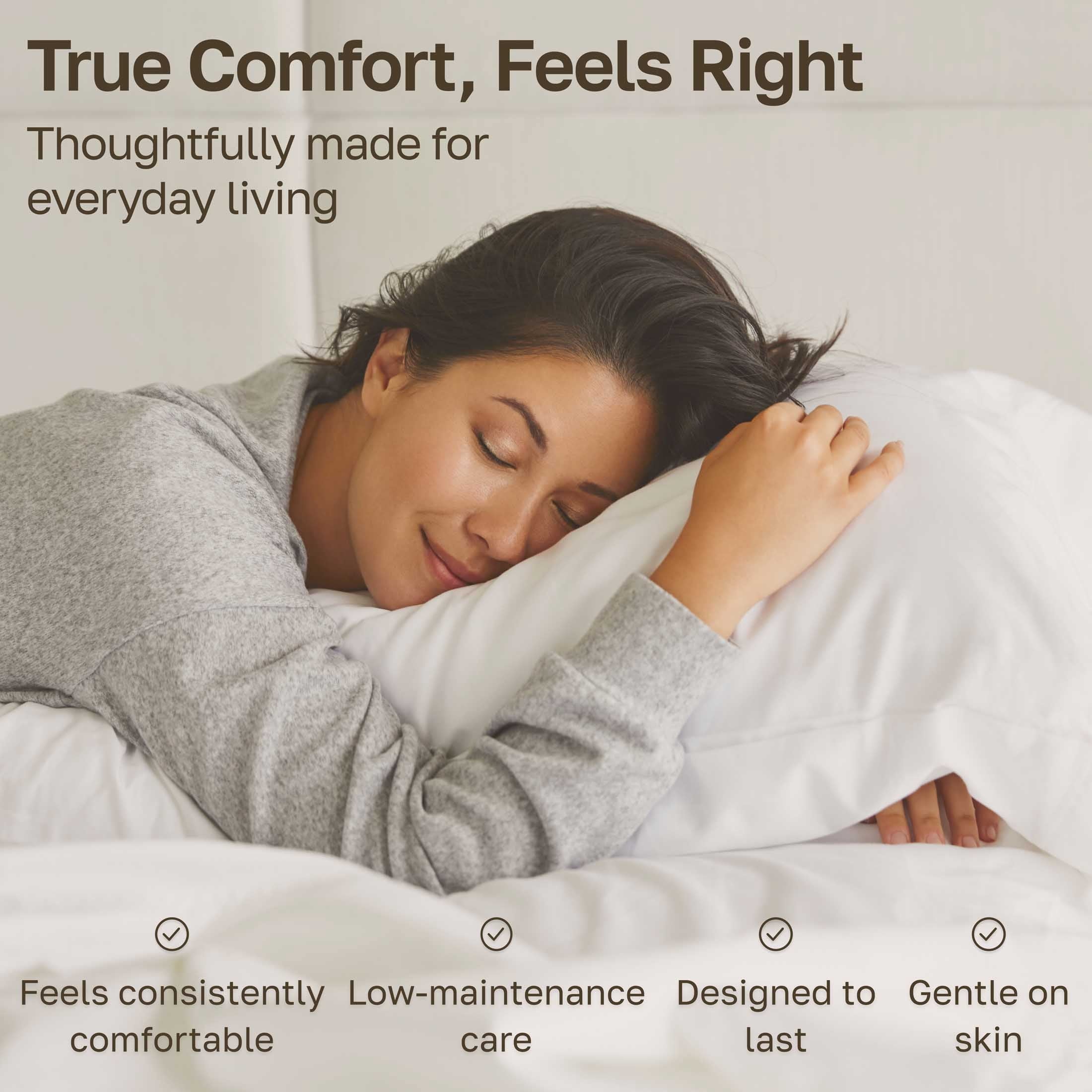 Cooling Sateen 100% Cotton Queen Sheets Set - 600 Thread Count 100% Cotton Sheets Queen, Sateen Deep Pocket Adult/Teen 4 Piece Bed Sh - Premium Ultra-Soft Pillowcase Pair for Sleeping Detail