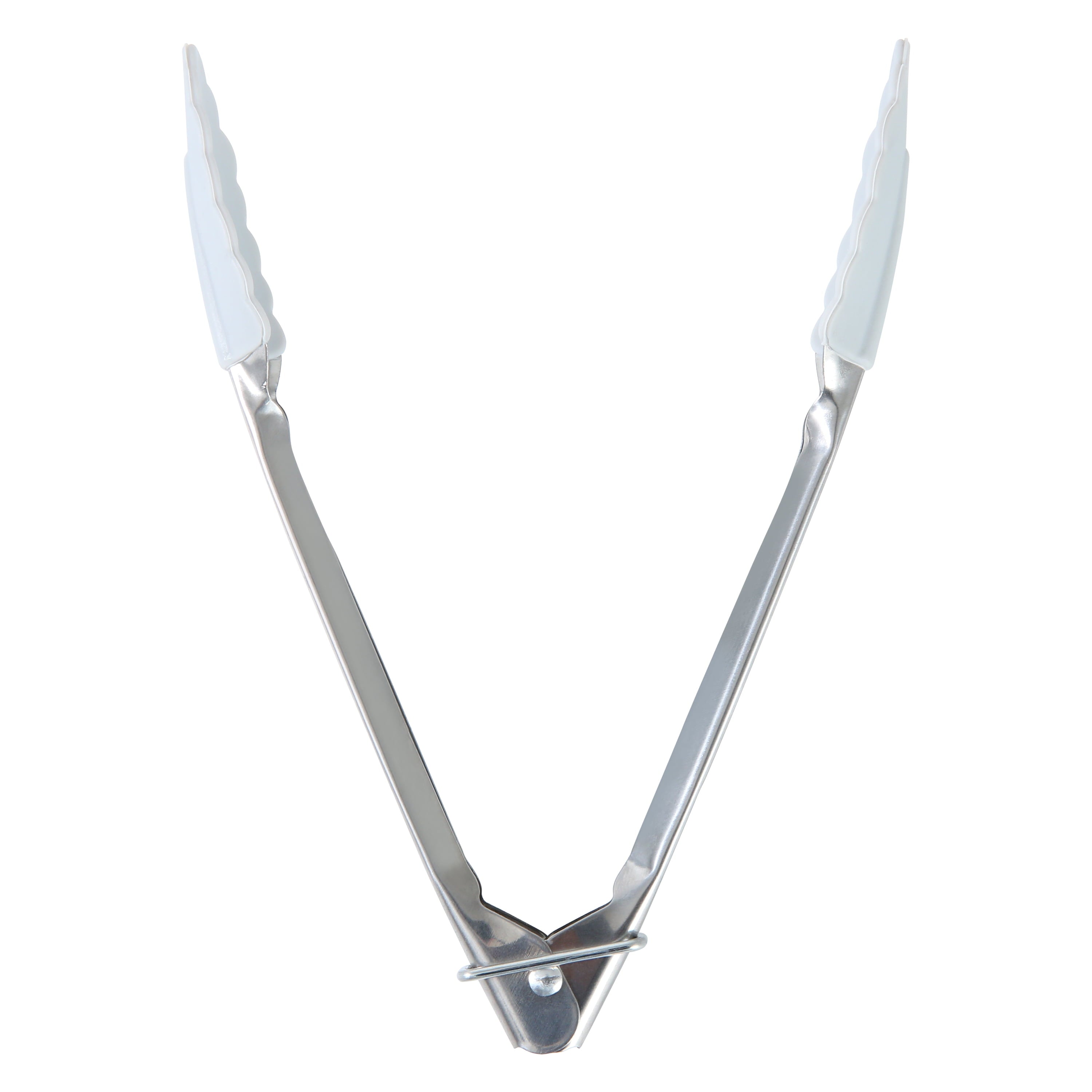 Heavy Duty Stainless Steel and Silicone Mini Food Tongs Grey - Professional Kitchen Tool for Culinary Enthusiasts Detail