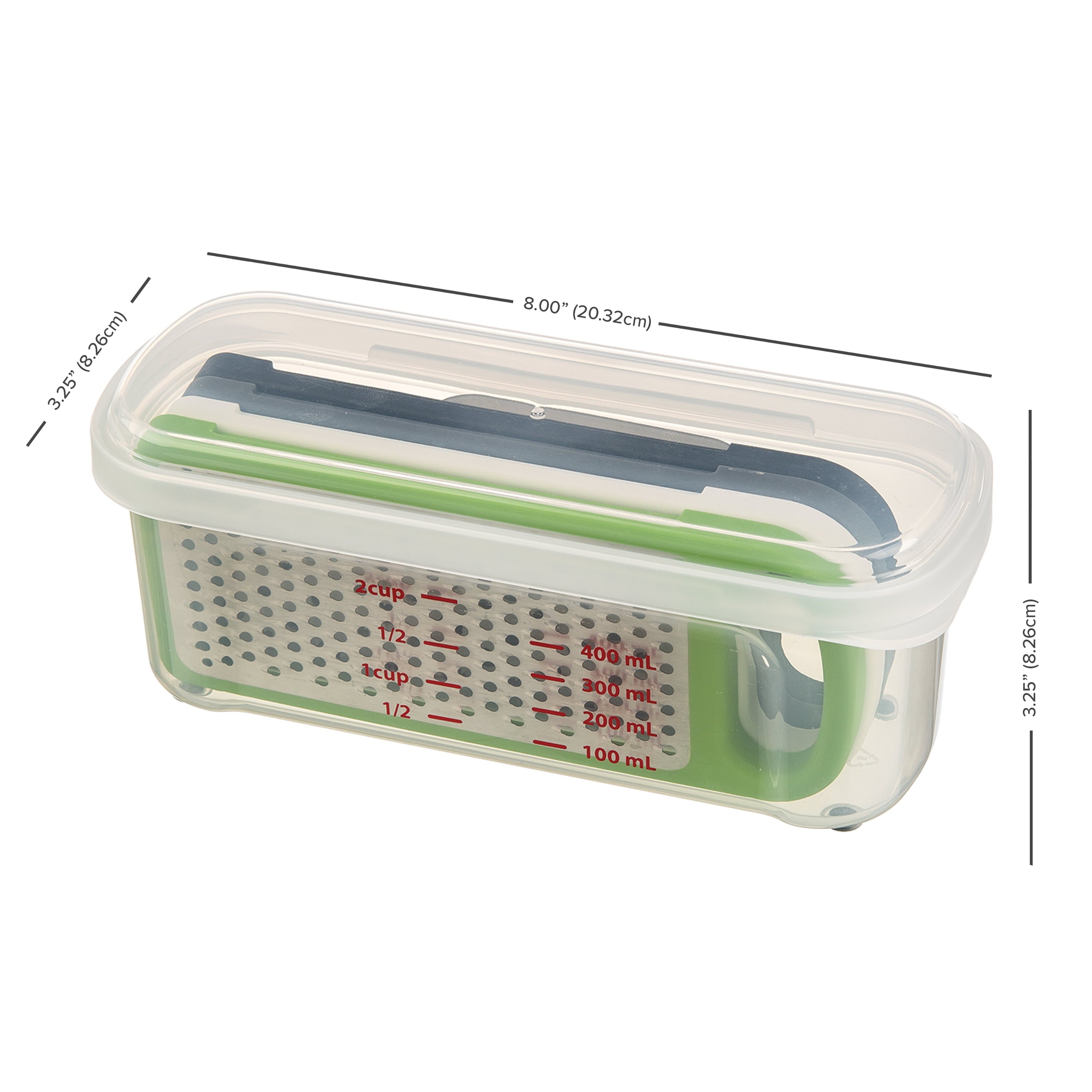 Premium Kitchen Compact Grate & Slice Set - Innovative Kitchen Helper for Modern Cooking Detail