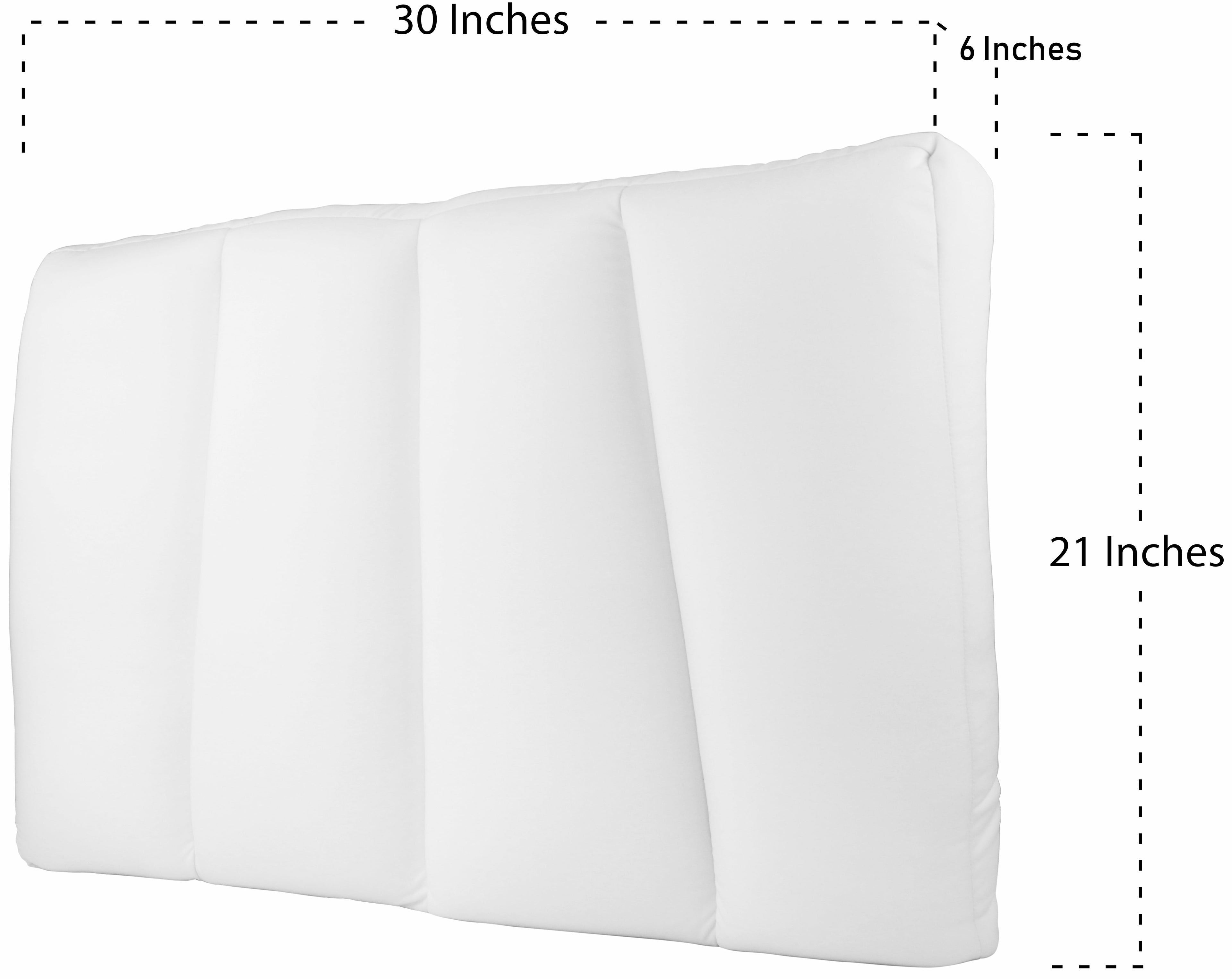 Hotel Collection Microbead Cloud Pillow Bed, X-Large, White - Decorative Throw Pillow Cushion for Sofa & Bed Detail