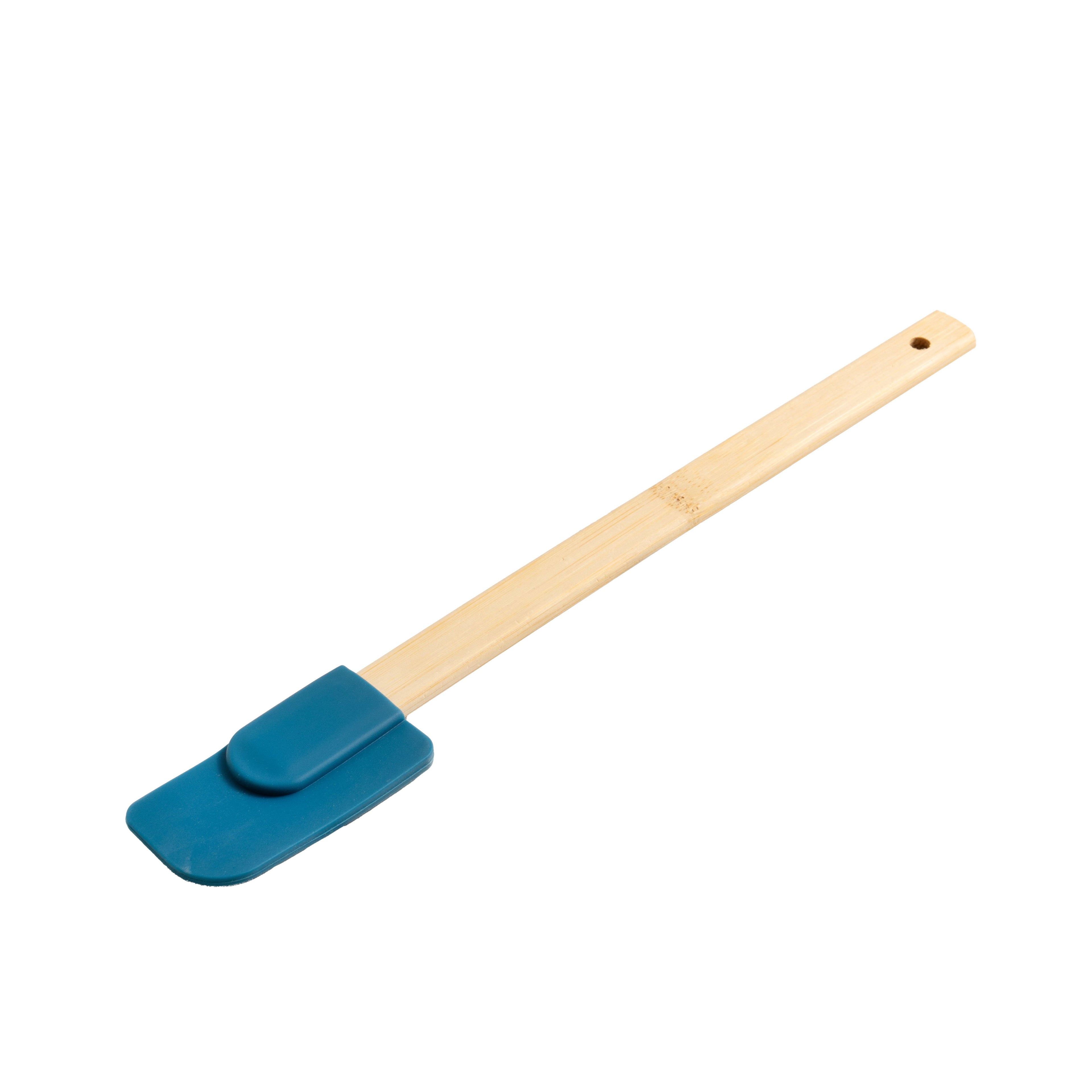 Heat-Resistant 9-Piece Bamboo Gadgets Kitchen and Cooking Utensil Sets, Blue - Durable Turner & Ladle Utensil Set for Home Chefs Detail