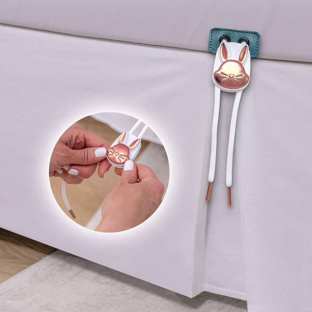 Cooling Sateen Fitted Bed Sheet With Built-In Compression Cord Locks On Mattresses & Won’t Slip - Luxury Bed Sheet Set with Deep Pockets Detail
