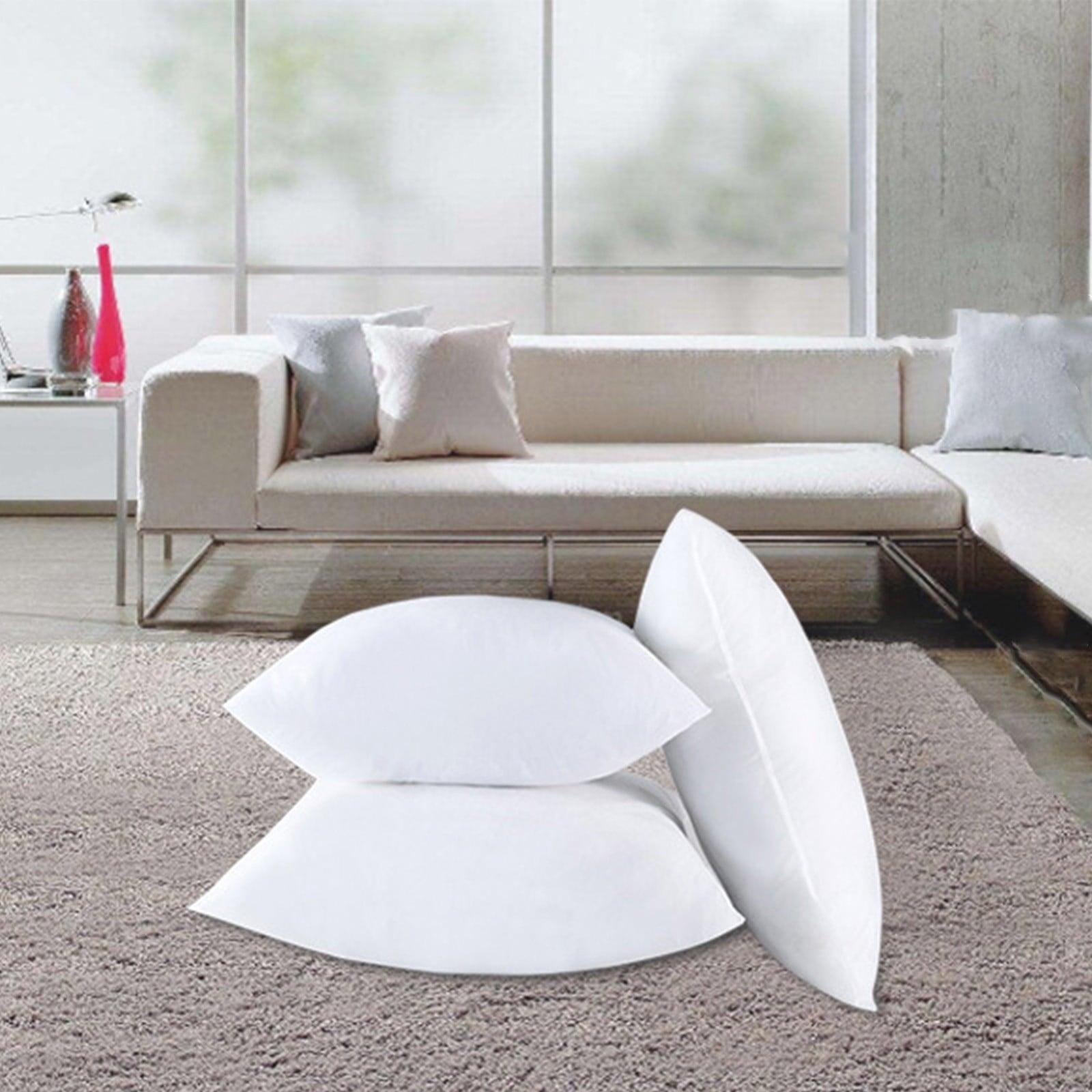 Hotel Collection Pillows Standard Size Set of 2, Bed Pillows for Sleeping, Standard Pillows 2 Pack for Back, Stomach or Side Sleepers,... - Decorative Throw Pillow Cushion for Sofa & Bed Detail