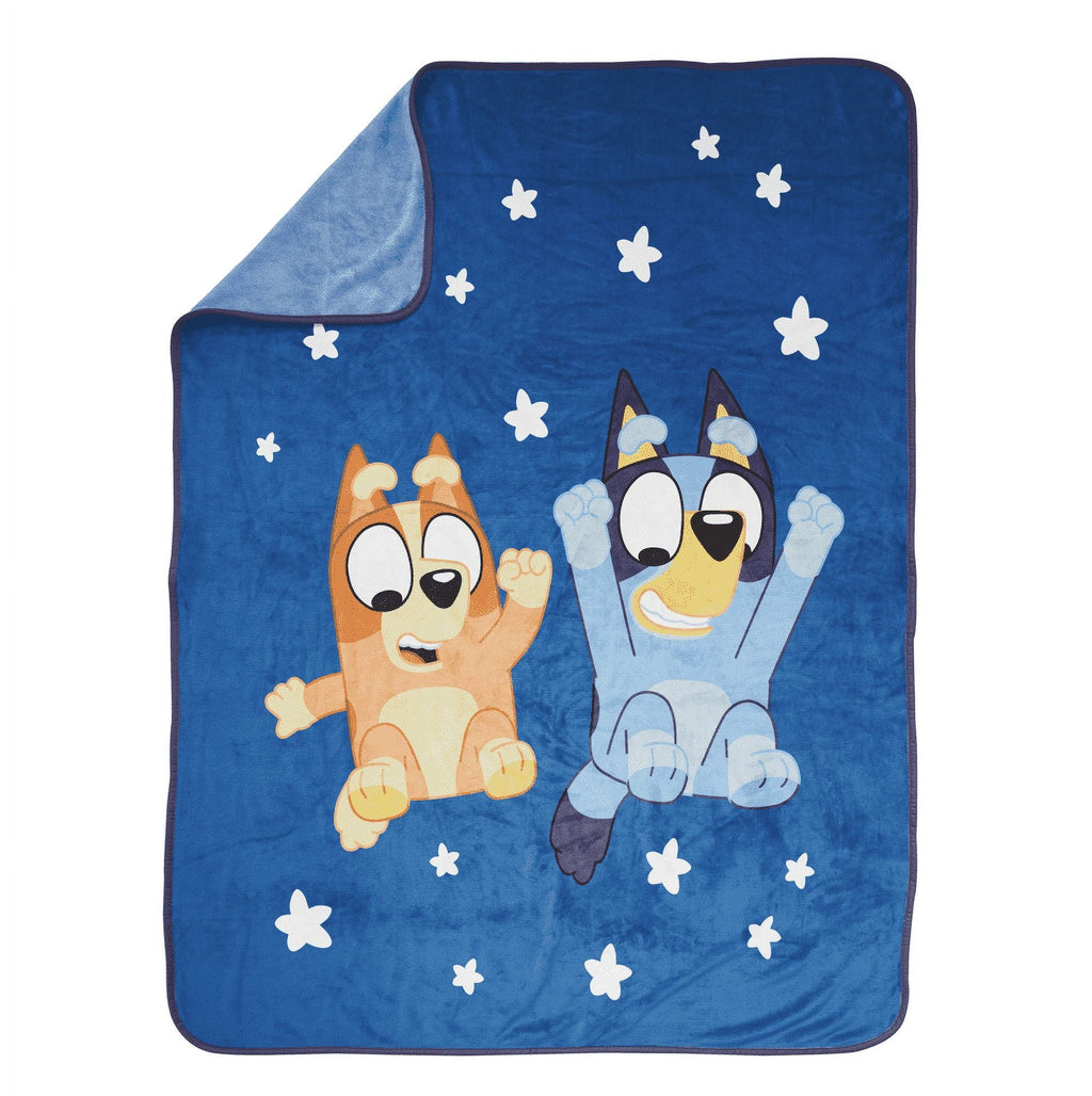 Decorative Knitted In The Dream Kids Throw Blanket, 46 x 60, Microfiber, Blue, BBC Studios Ages 1+ - Lightweight Plush Warm Blanket for All Seasons - Default Title