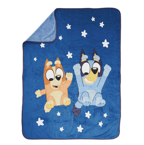 Decorative Knitted In The Dream Kids Throw Blanket, 46 x 60, Microfiber, Blue, BBC Studios Ages 1+ - Lightweight Plush Warm Blanket for All Seasons - Default Title