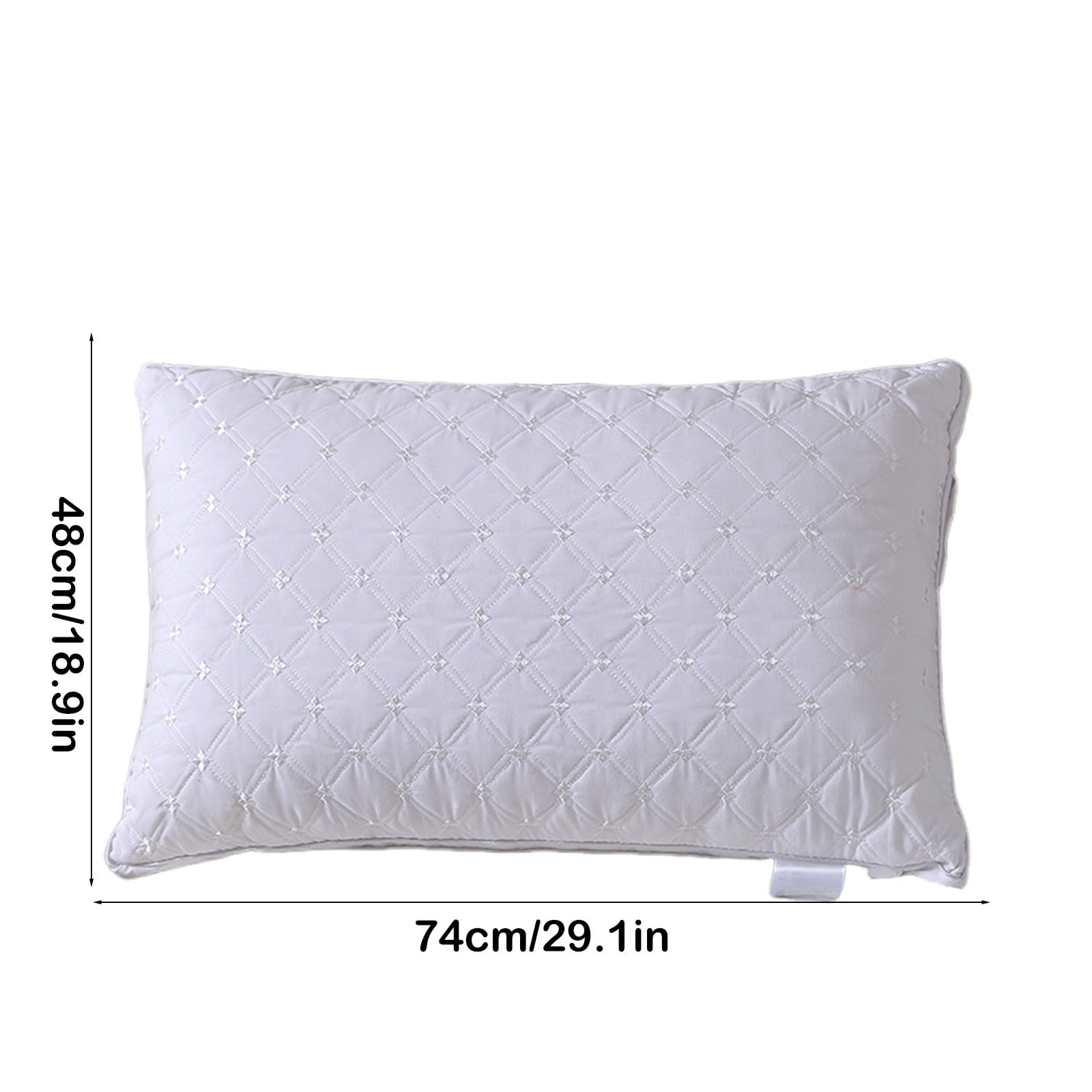 Ergonomic Memory Foam Hotel Grade Extra Soft Pillows Queen Size Set of 2 Supportive Bed Pillow for Back Side and Stomach Sleepers, Breathab... - Hotel Quality Plush Sleeping Pillows Detail