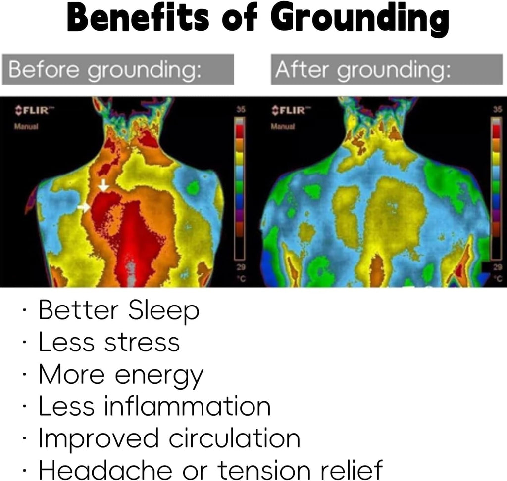 Premium Egyptian Cotton Grounding Sheets 39 * 75 inch, Conductive Grounding Sheets with Grounding Cord, Grounding Sheets for Earth with Silve... - Premium Ultra-Soft Pillowcase Pair for Sleeping Detail
