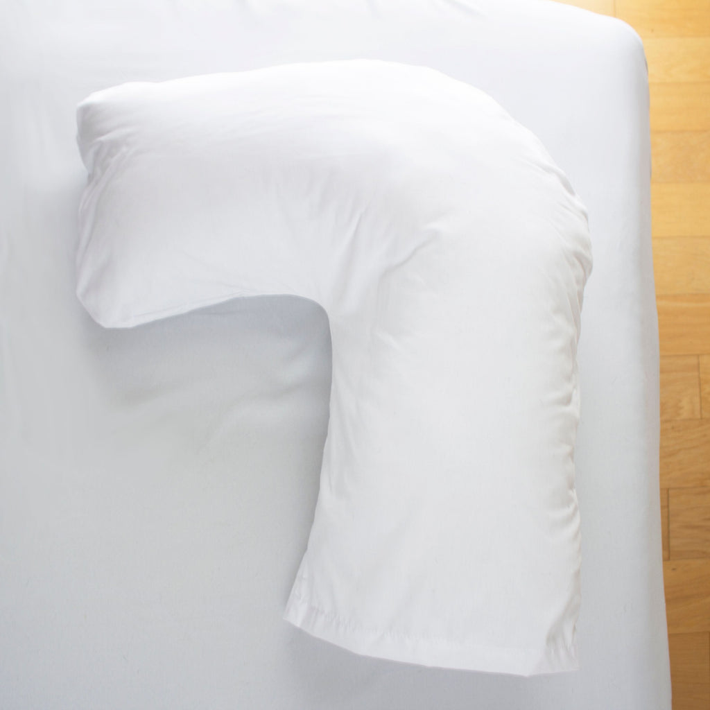 Orthopedic Support Hugg-A-Pillow 17" x 22" Bed Pillow White 554-7915-1900 - Orthopedic Shredded Foam Bed Pillow Set Detail