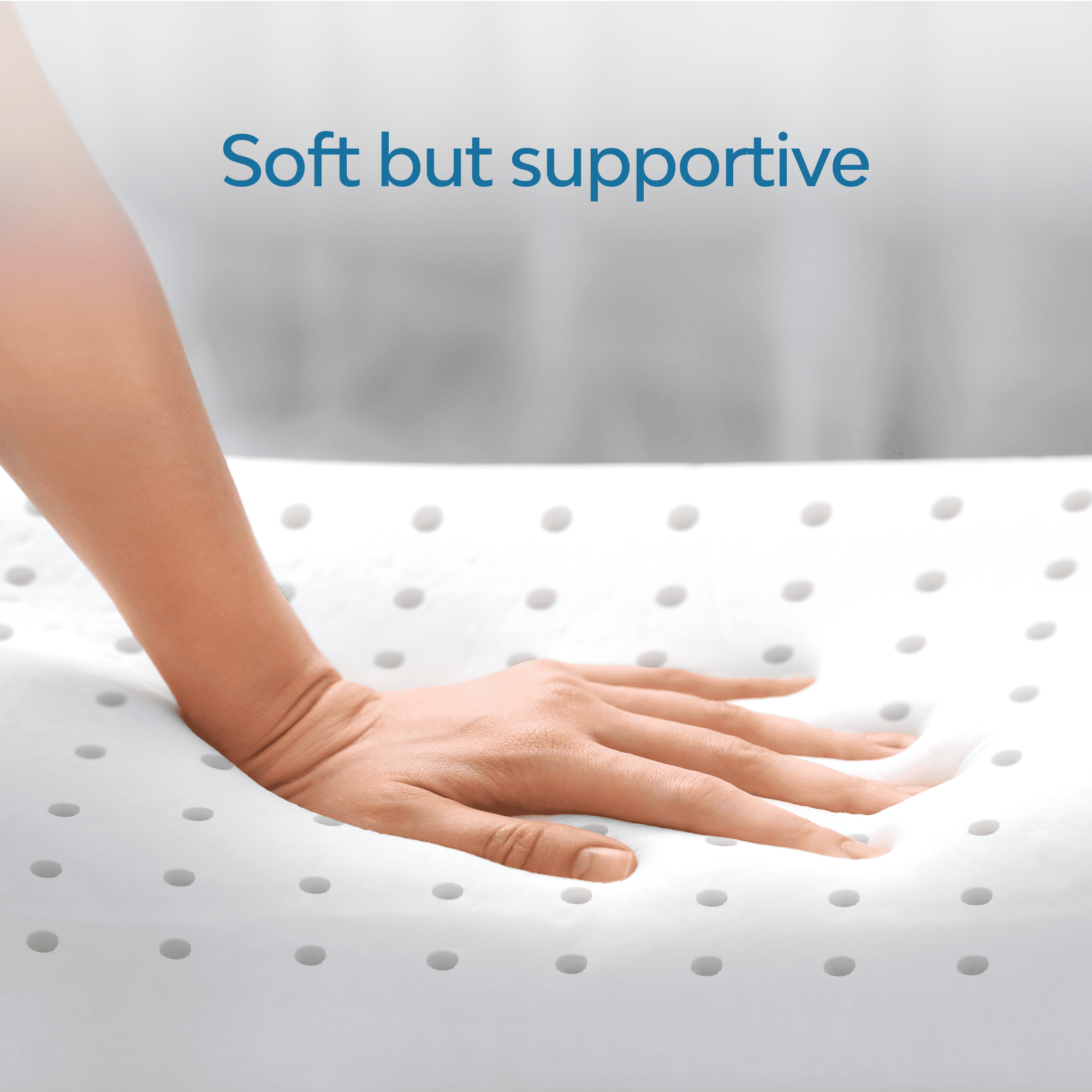 Decorative Plump Memory Foam Water Pillow - Adjustable Pillow for Neck Pain Relief, Pillow for Side, Back, and Stomach Sleepers, The O... - Ergonomic Memory Foam Pillow for Neck Pain Support Detail