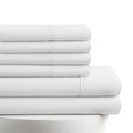 Ultra-Soft Queen Size 6 Piece Bed Sheet Set White - Ultra Soft Microfiber Deep Pocket Wrinkle Free - Premium Ultra-Soft Pillowcase Pair for Sleeping - Default Title