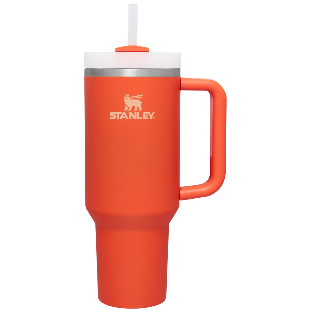 Splash-Resistant FlowState The Quencher H2.0 Flowstate Tumbler D050X - Double-Wall Vacuum Insulated Travel Tumbler with Straw Detail