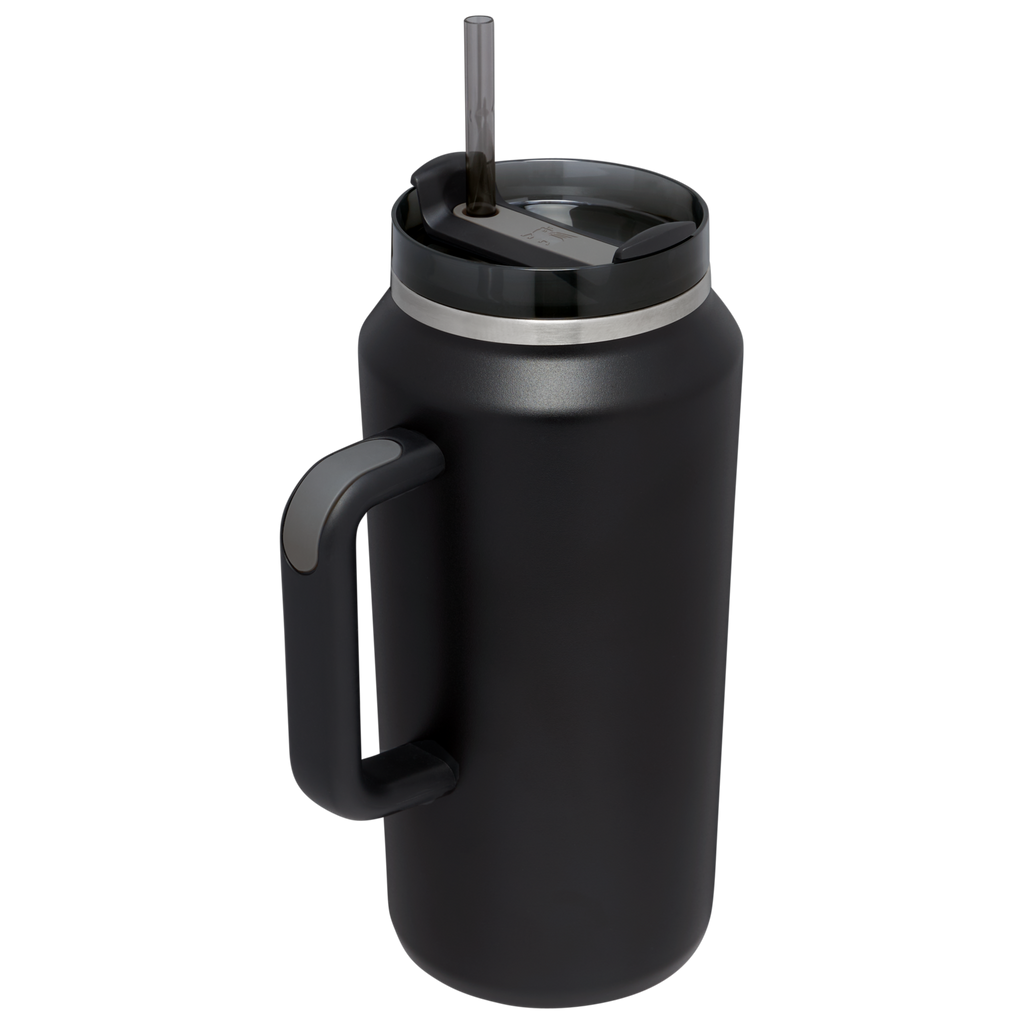 Car-Cup Friendly The Quencher H2.0 Flowstate Tumbler D365U - Double-Wall Vacuum Insulated Travel Tumbler with Straw Detail