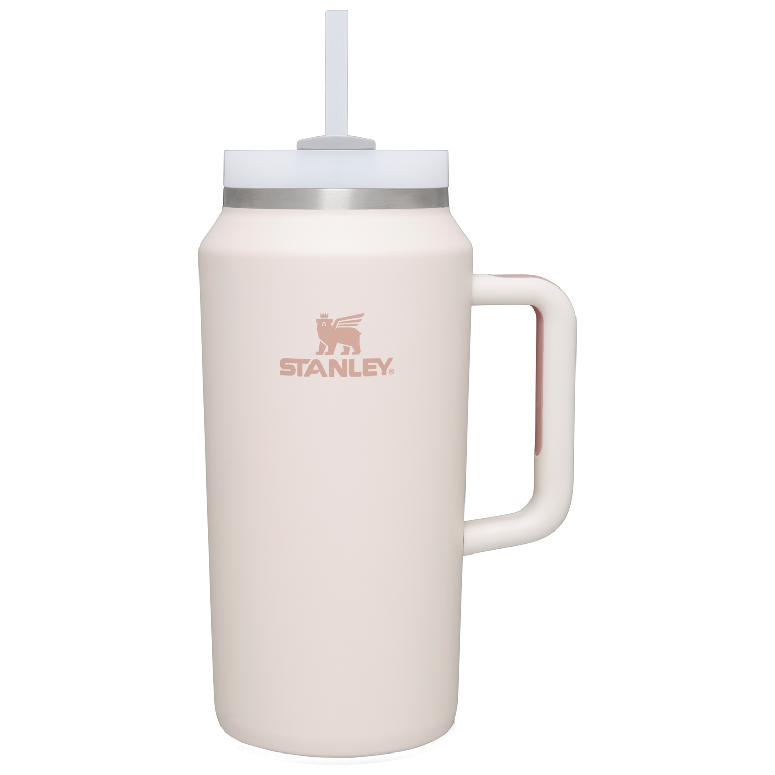 Car-Cup Friendly The Quencher H2.0 Flowstate Tumbler D365U - Double-Wall Vacuum Insulated Travel Tumbler with Straw - Rose Quartz