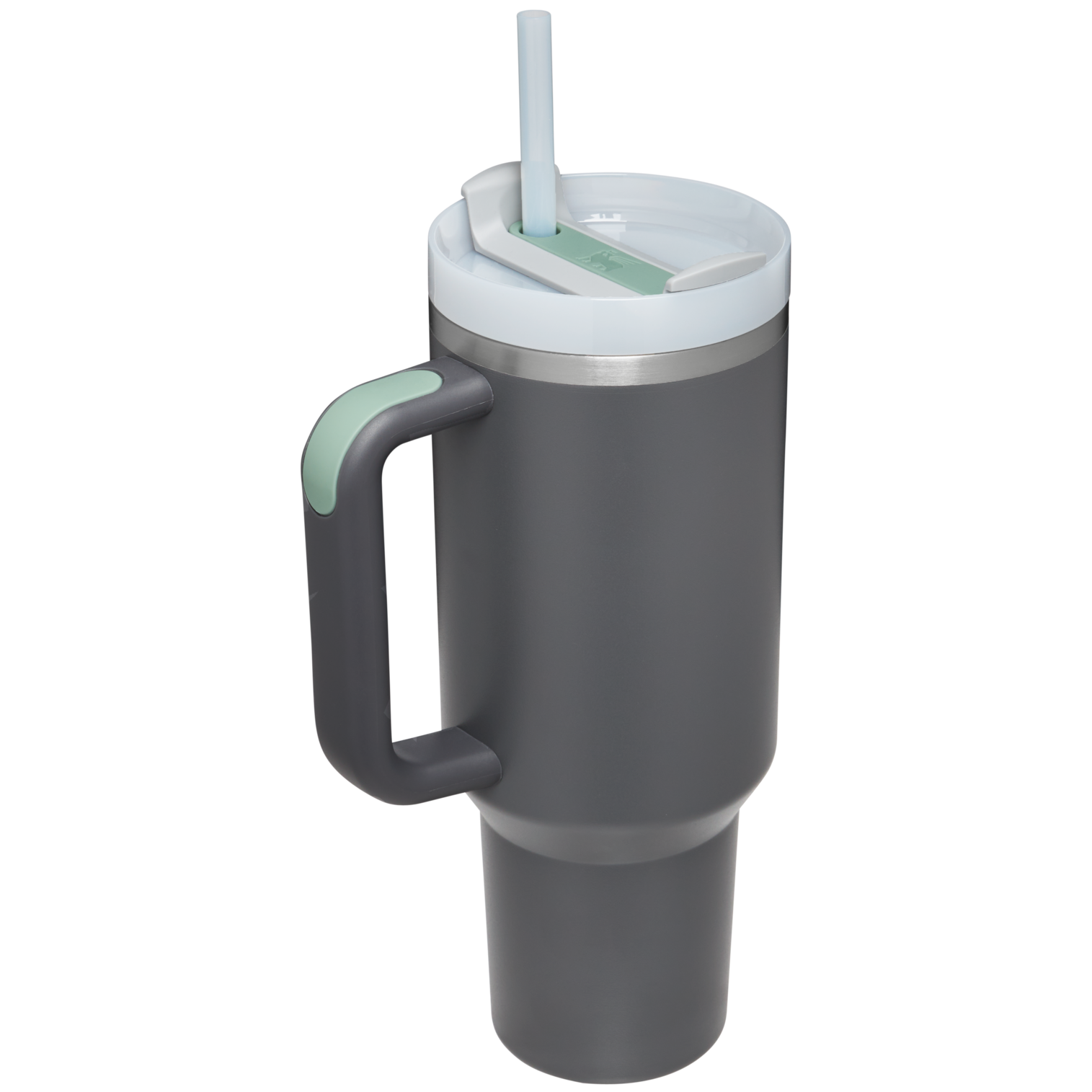 Splash-Resistant FlowState The Quencher H2.0 Flowstate Tumbler D050X - Double-Wall Vacuum Insulated Travel Tumbler with Straw Detail