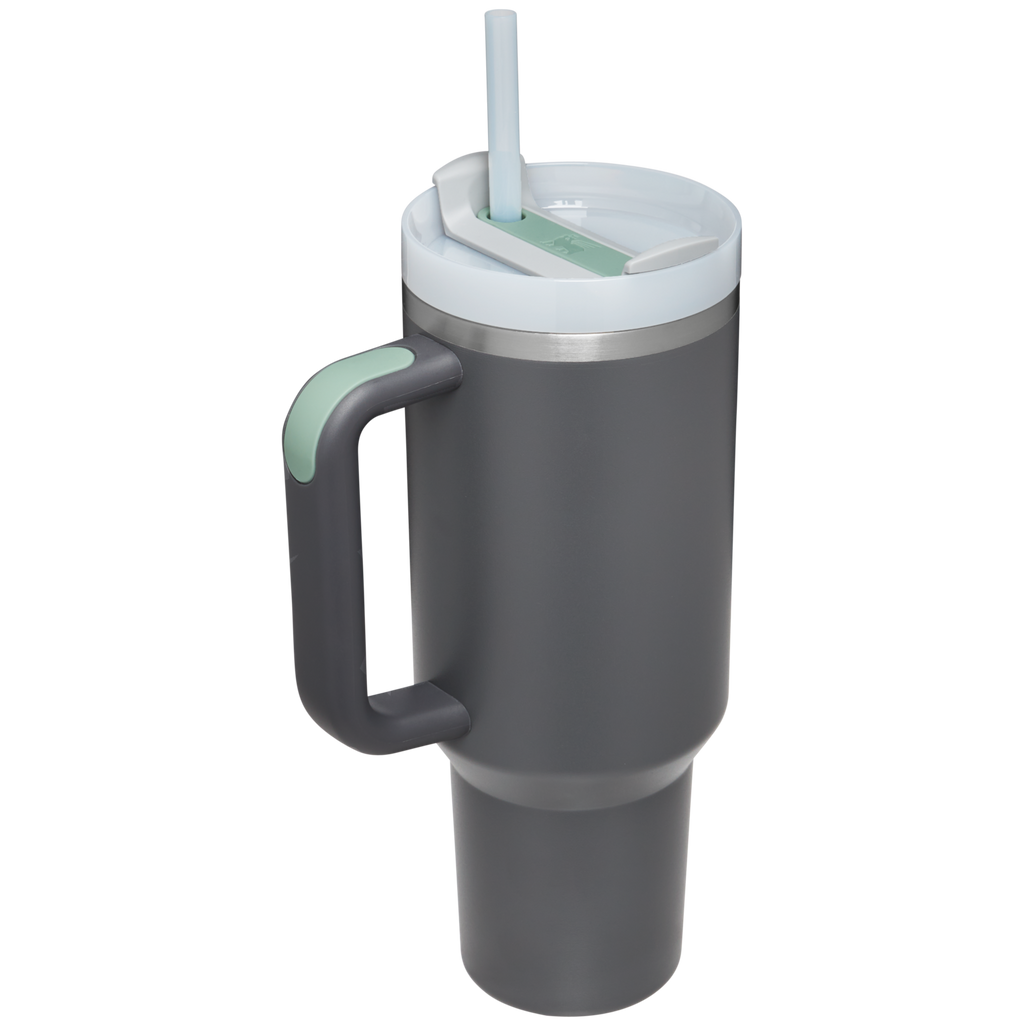 Double-Wall Vacuum The Quencher H2.0 Flowstate Tumbler  | Stanley Create D332L - 40oz Large Capacity Car-Cup Friendly Quencher Detail