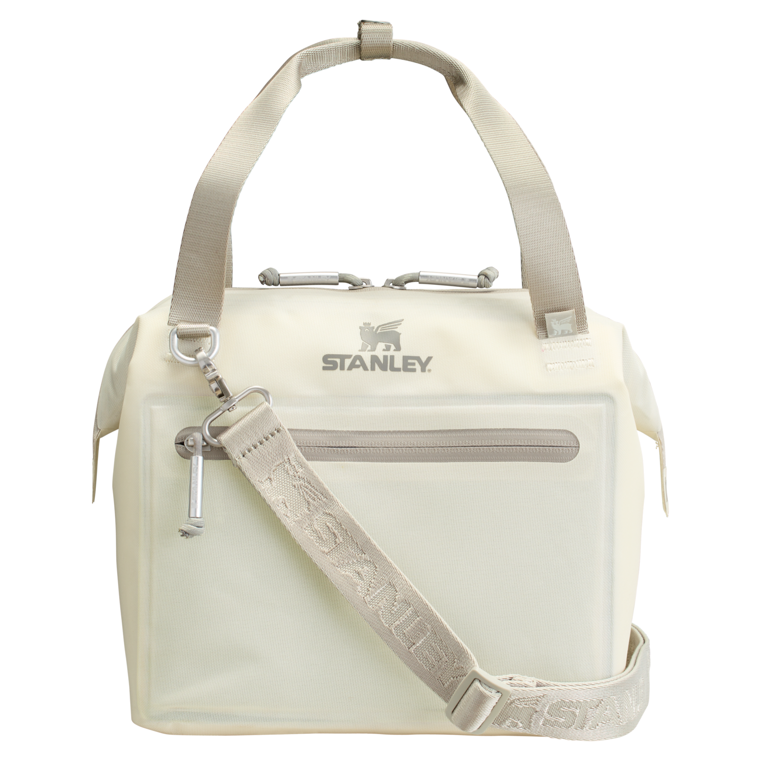 Premium All-Weather The All Day Julienne Mini Cooler D052R - Julienne Series Portable Picnic Chiller Tote - Cream