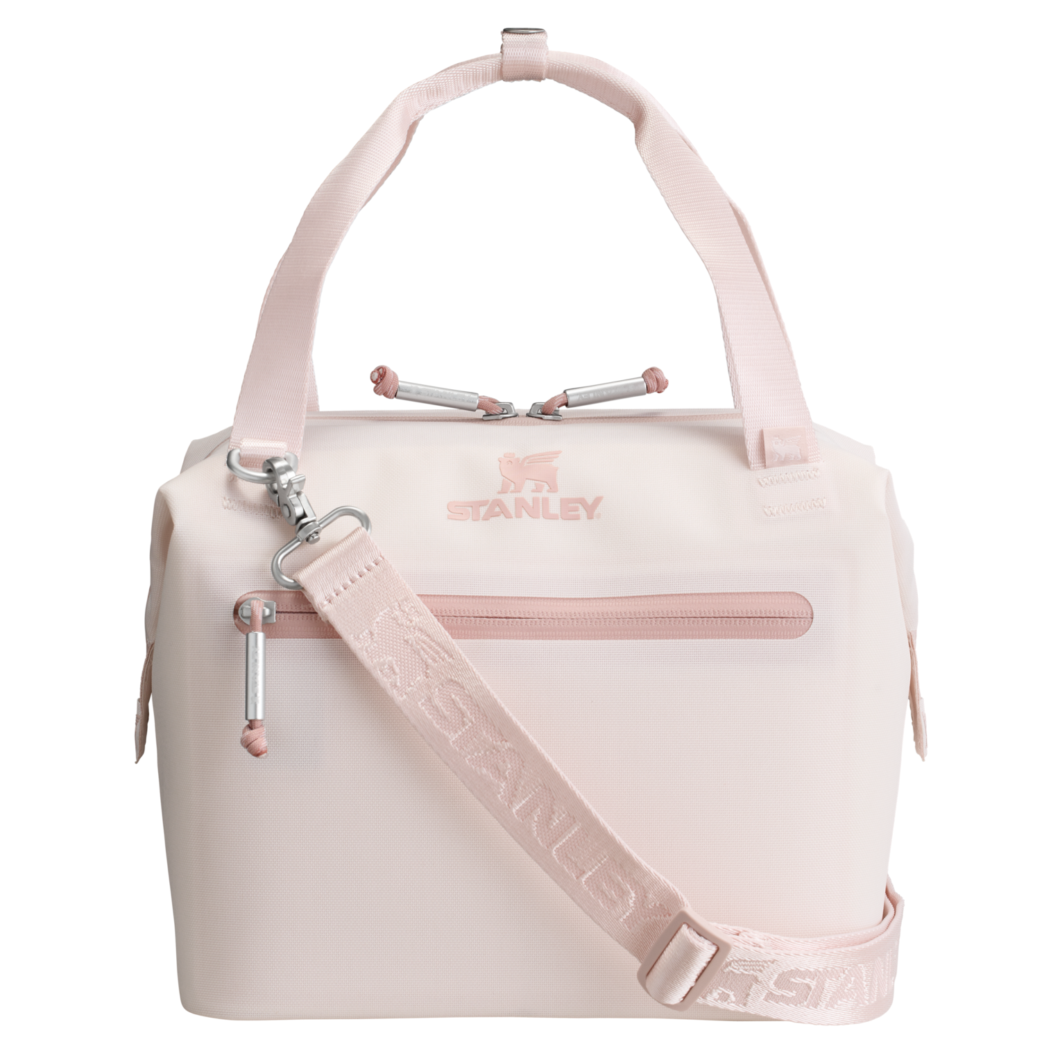 Premium All-Weather The All Day Julienne Mini Cooler D052R - Julienne Series Portable Picnic Chiller Tote - Rose Quartz