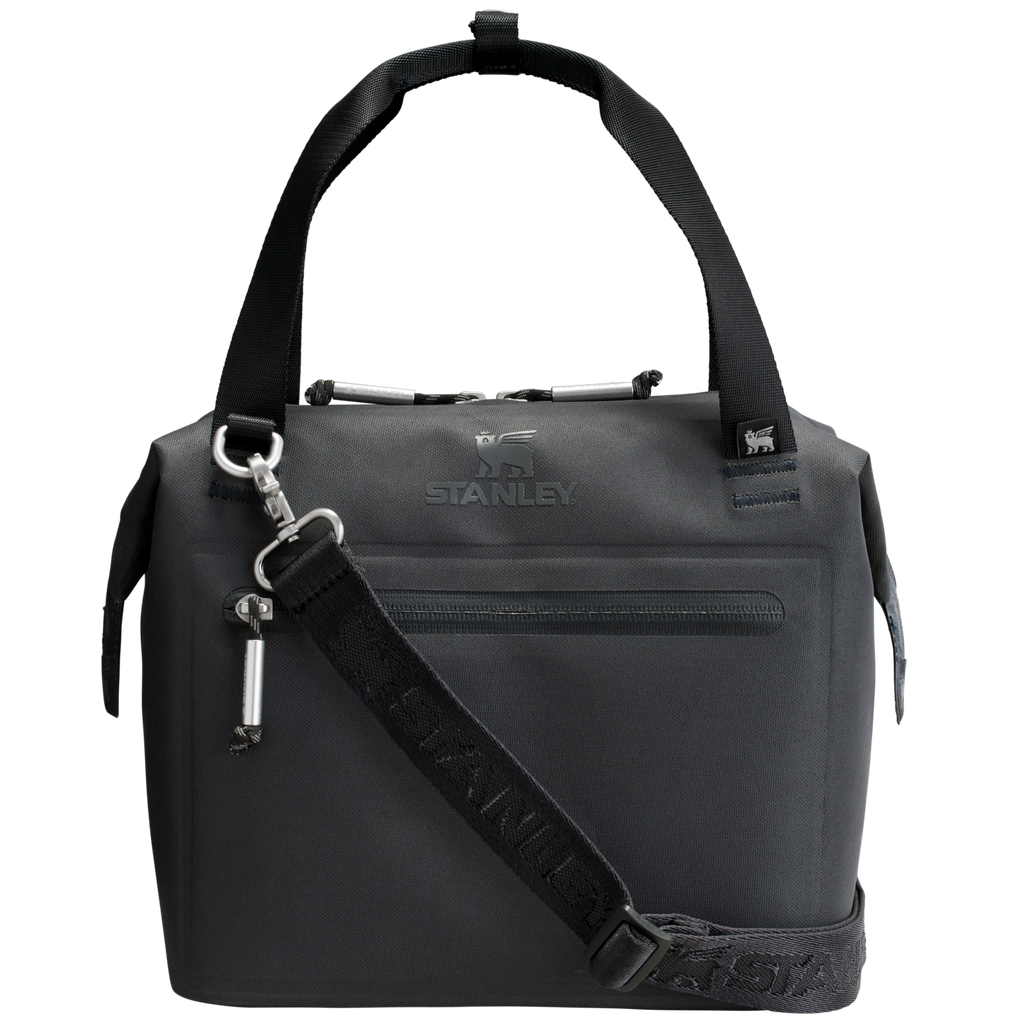 Premium All-Weather The All Day Julienne Mini Cooler D052R - Julienne Series Portable Picnic Chiller Tote - Black