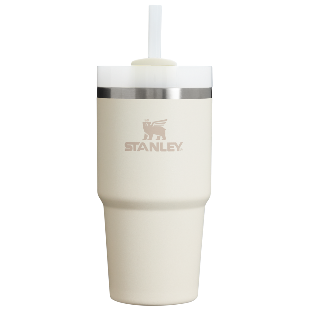 Large Capacity The Quencher H2.0 Flowstate Tumbler D030T - Premium Stainless Steel Straw Cup for All-Day Hydration - Cream 2.0