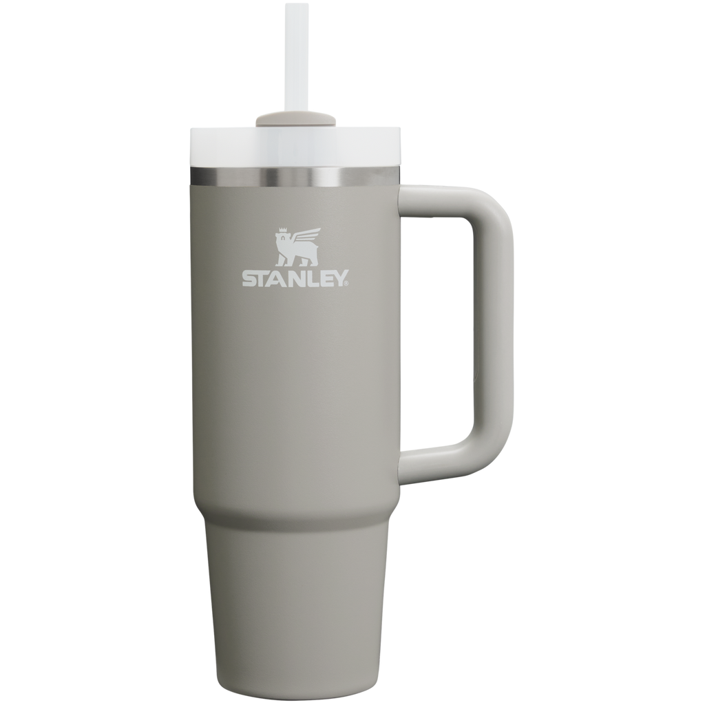 Large Capacity The Quencher H2.0 Flowstate Tumbler D051L - 40oz Large Capacity Car-Cup Friendly Quencher - Ash