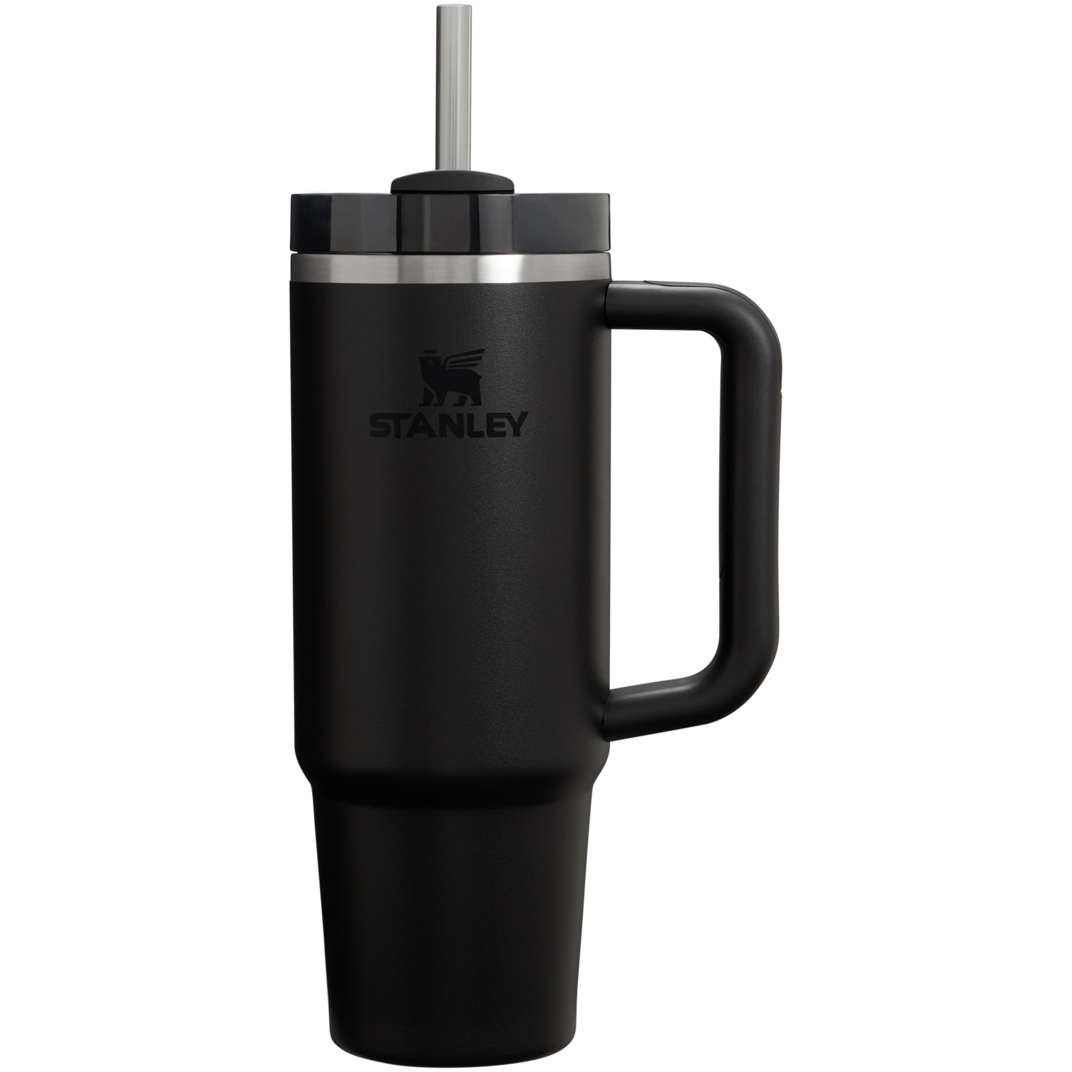 Large Capacity The Quencher H2.0 Flowstate Tumbler D051L - 40oz Large Capacity Car-Cup Friendly Quencher - Black 2.0