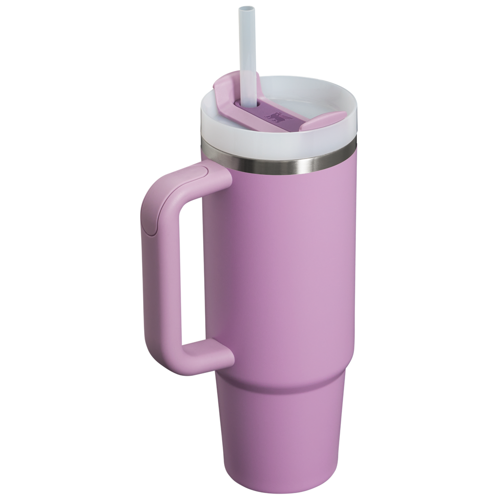 Double-Wall Vacuum The Quencher H2.0 Flowstate Tumbler | Stanley Create D331C - 40oz Large Capacity Car-Cup Friendly Quencher Detail