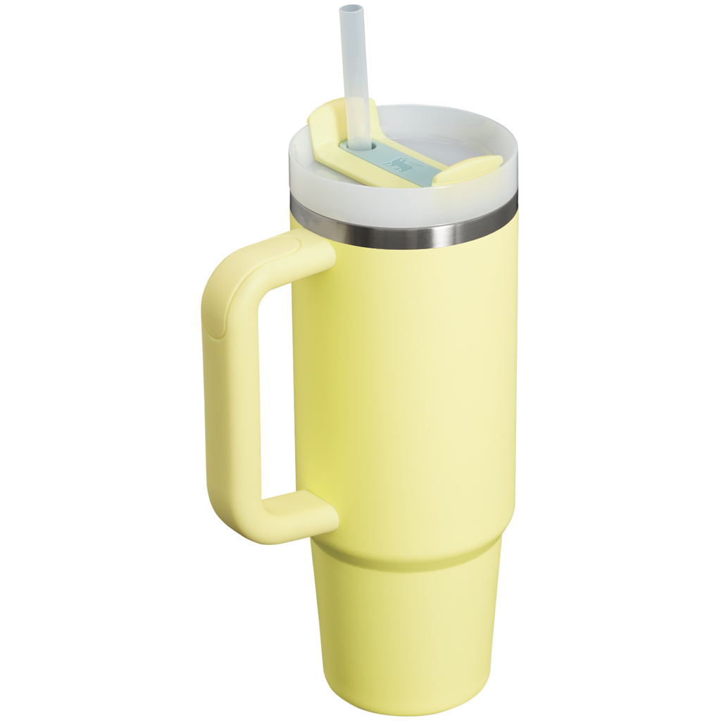 Double-Wall Vacuum The Quencher H2.0 Flowstate Tumbler | Stanley Create D331C - 40oz Large Capacity Car-Cup Friendly Quencher Detail