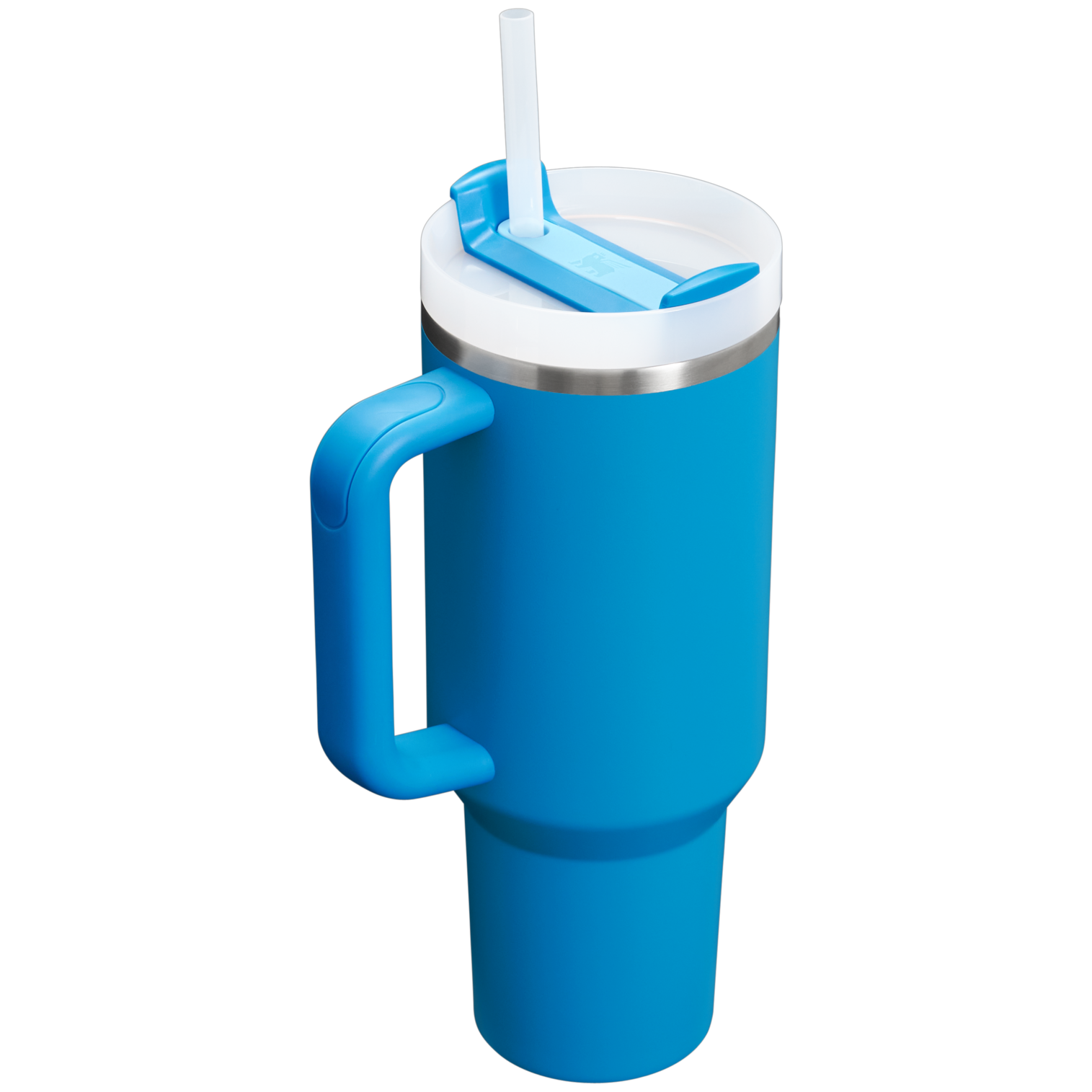 Splash-Resistant FlowState The Quencher H2.0 Flowstate Tumbler D050X - Double-Wall Vacuum Insulated Travel Tumbler with Straw Detail