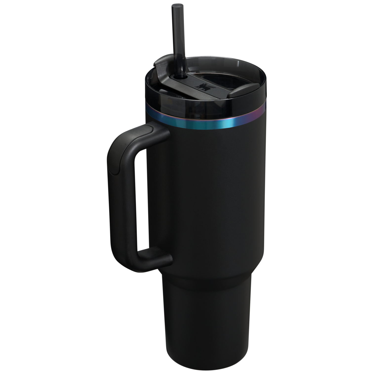 Large Capacity The Black Chroma Quencher H2.0 Flowstate Tumbler D252B - Premium Stainless Steel Straw Cup for All-Day Hydration Detail