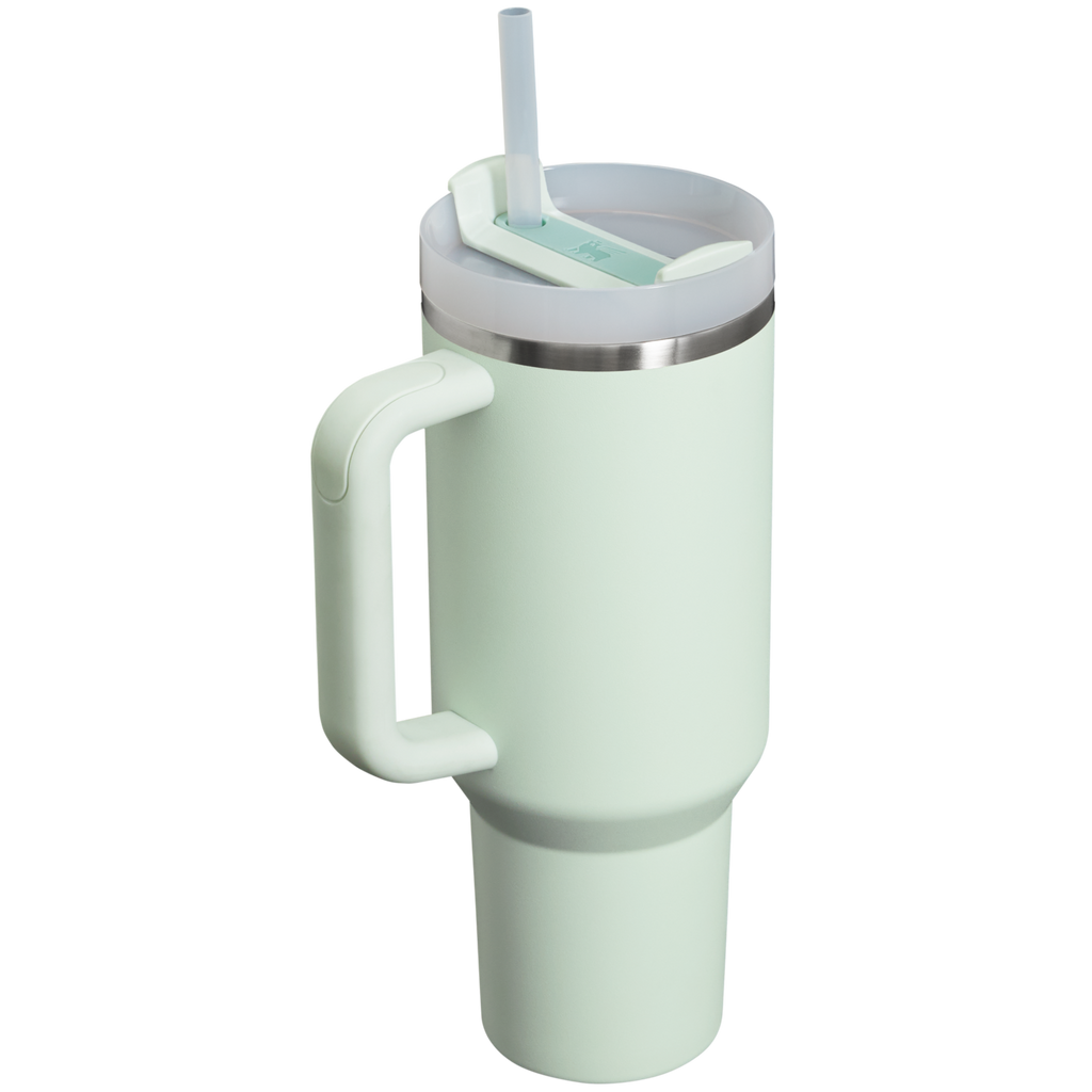 Double-Wall Vacuum The Quencher H2.0 Flowstate Tumbler  | Stanley Create D332L - 40oz Large Capacity Car-Cup Friendly Quencher Detail