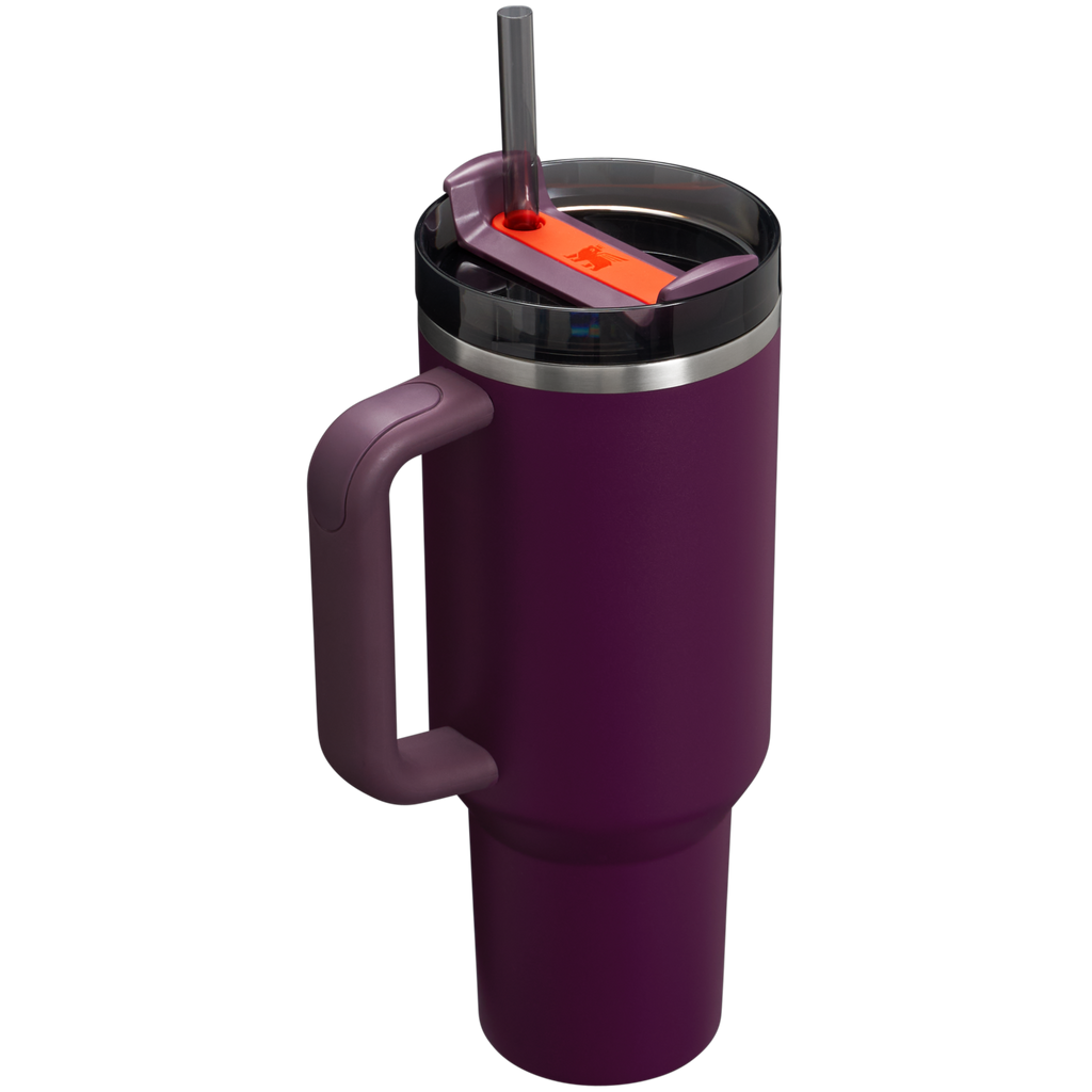 Double-Wall Vacuum The Quencher H2.0 Flowstate Tumbler  | Stanley Create D332L - 40oz Large Capacity Car-Cup Friendly Quencher Detail