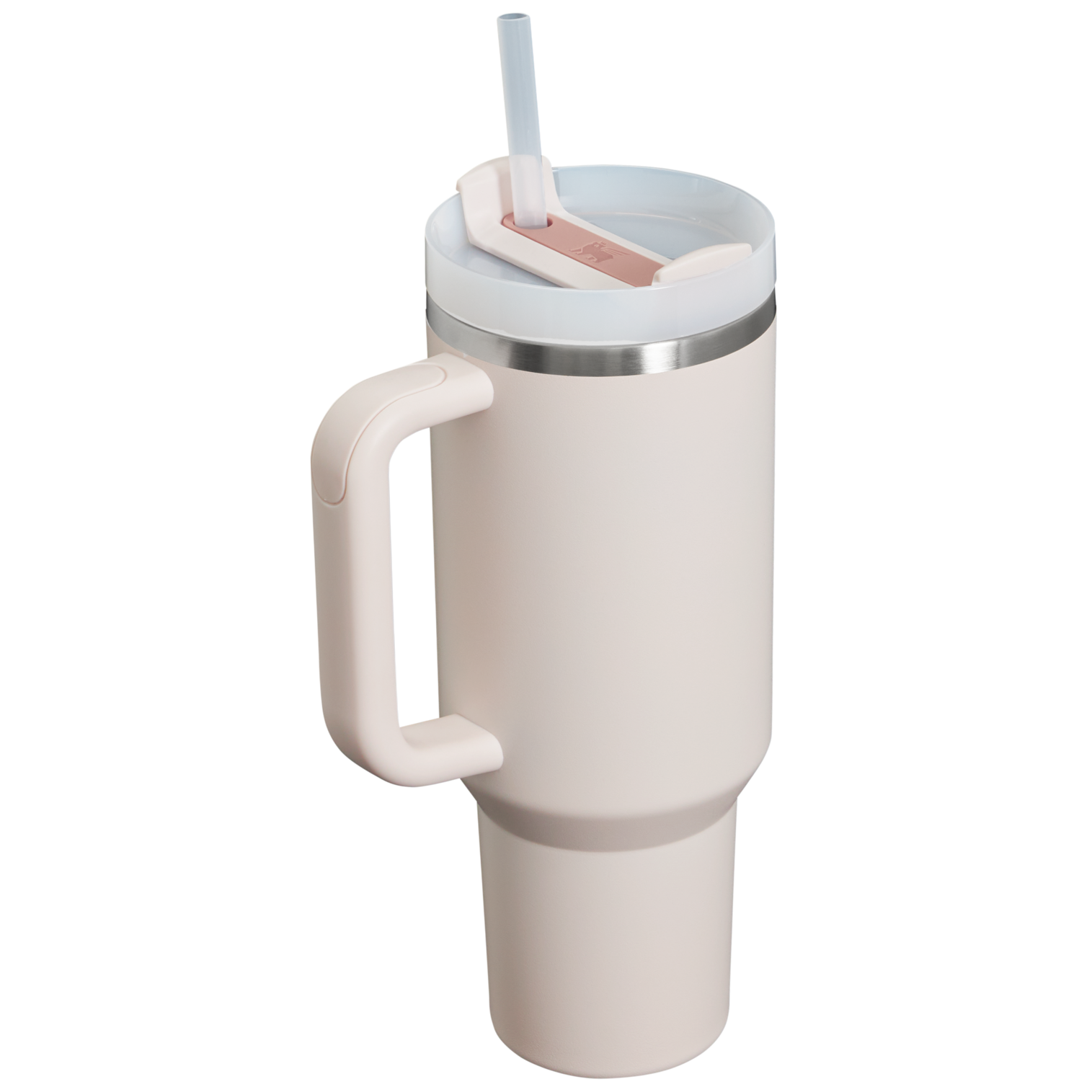 Splash-Resistant FlowState The Quencher H2.0 Flowstate Tumbler D050X - Double-Wall Vacuum Insulated Travel Tumbler with Straw Detail