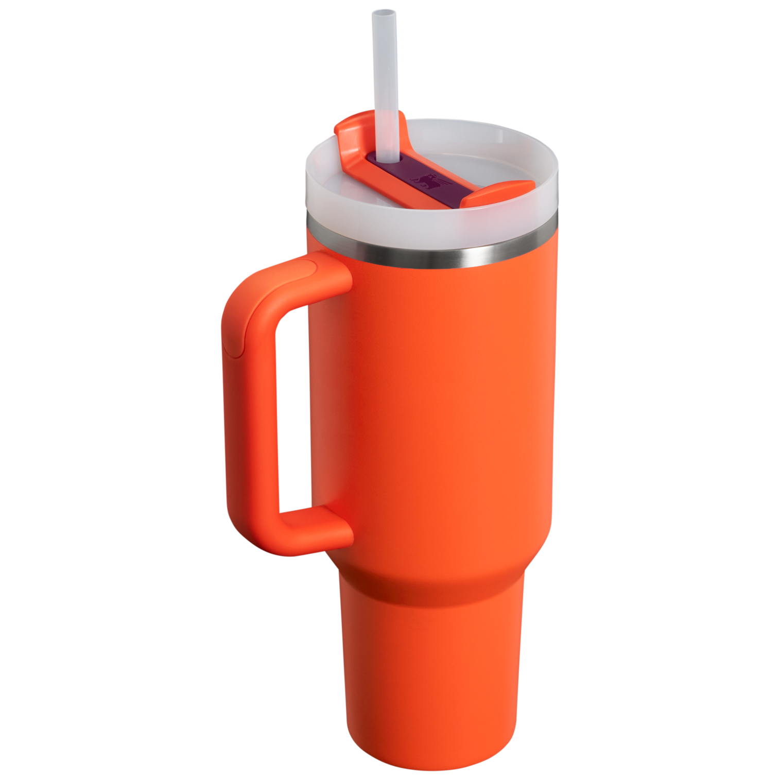 Splash-Resistant FlowState The Quencher H2.0 Flowstate Tumbler D050X - Double-Wall Vacuum Insulated Travel Tumbler with Straw Detail