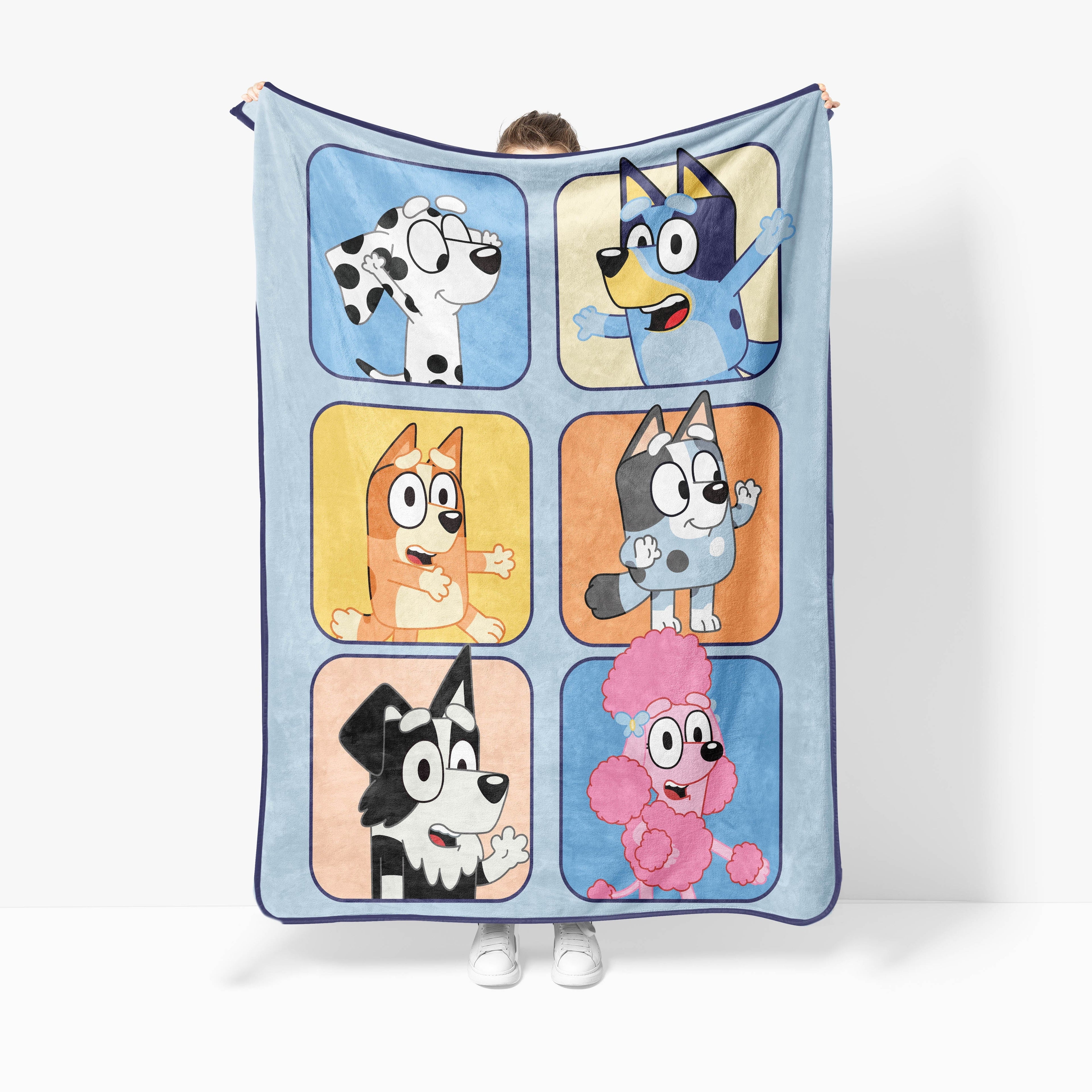Cozy Fleece BBC & Friends 40x50 Throw Blanket - Super Soft Reversible Sherpa Flannel Blanket - Default Title