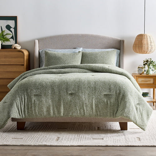 All-Season King, Comforter Set with Shams - Soft and Cozy, Green - Cloud-Like Soft Lightweight Bed Comforter - Default Title