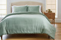 All-Season Crafted Woven 3-Piece Comforter Set, Green River, Full Queen, All Ages - Cloud-Like Soft Lightweight Bed Comforter - Default Title