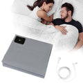 Cooling Sateen Grounding Sheets for All Mattress Sizes, Grounding Mat for Bed 10% Silver Fiber+90% Organic Cotton Grounding Sheets S... - Breathable Egyptian Cotton Flat & Fitted Sheets - Default Title