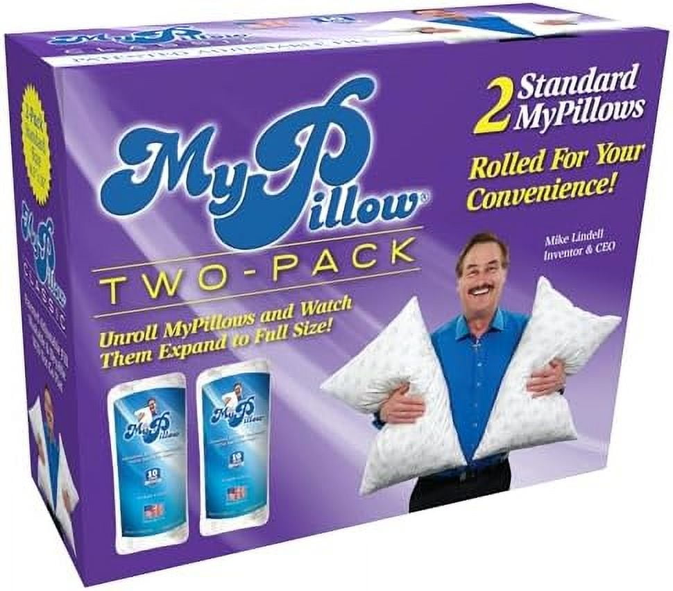 Orthopedic Support Bedding Bed Pillows for Sleeping Standard Size, Set of 2, Back, Stomach or Side Sleepers - Classic Pillow (Standard, ... - Decorative Throw Pillow Cushion for Sofa & Bed - Default Title