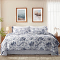 All-Season Queen Comforter Sets,7-Pieces Reversible Bedding Sets,Bed in a Bag with Comforter,Flat Sheet and Fitted Sheet,Pillowc... - Cloud-Like Soft Lightweight Bed Comforter - Default Title