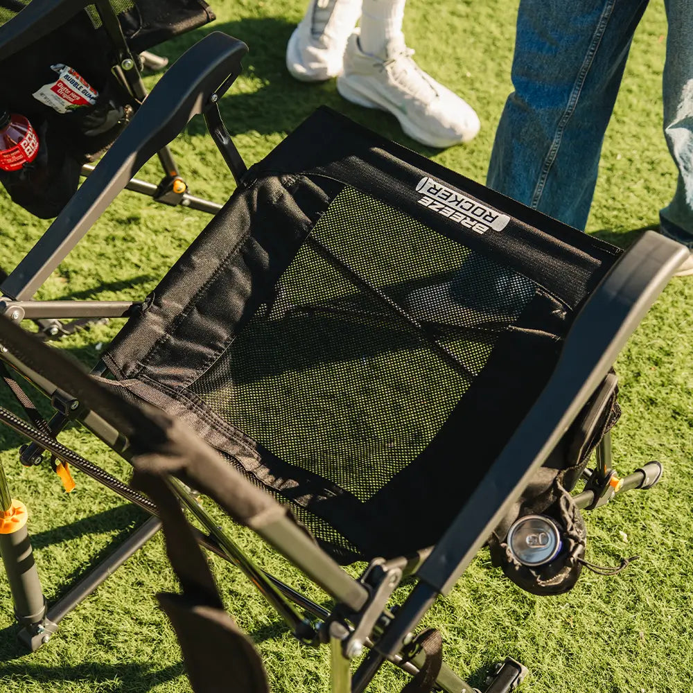 Heavy-Duty Freestyle BreezeRocker - Choice 504 - RoadTrip Rocker Smooth Motion Camp Chair Detail