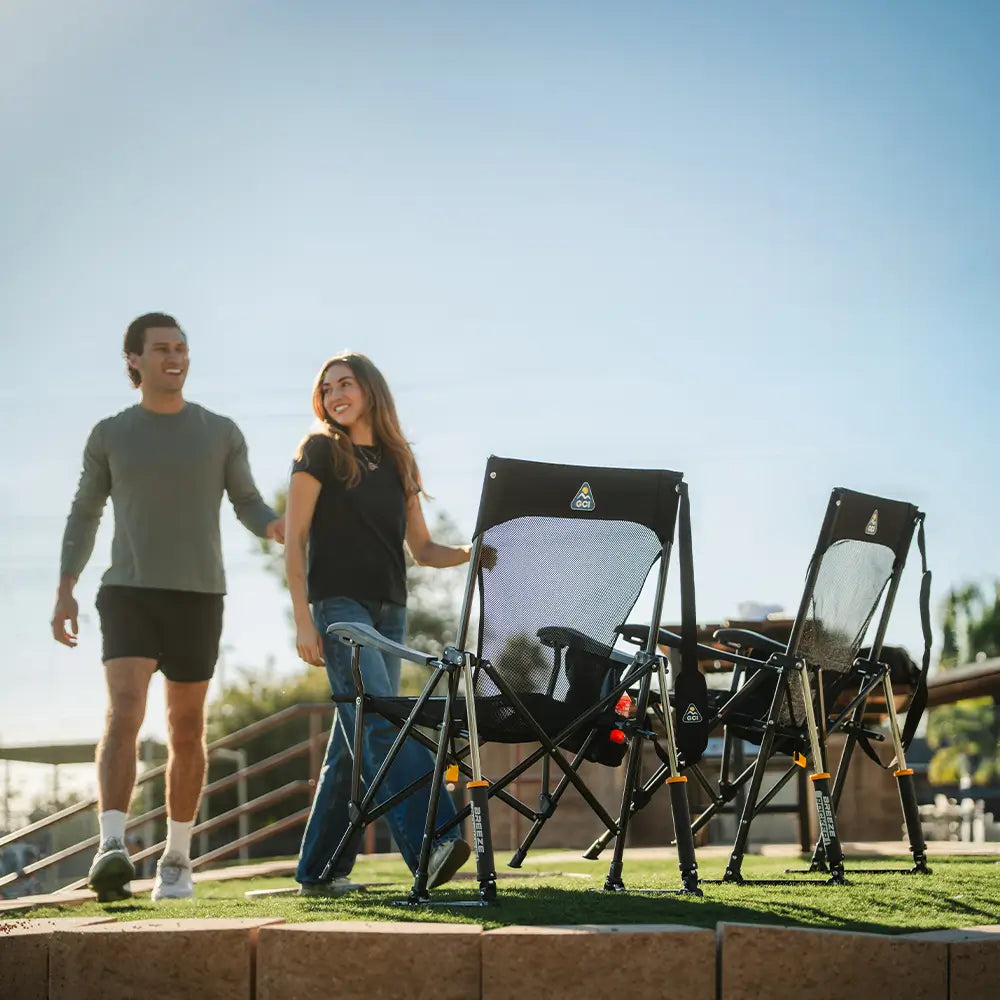 Heavy-Duty Freestyle BreezeRocker - Choice 504 - RoadTrip Rocker Smooth Motion Camp Chair Detail