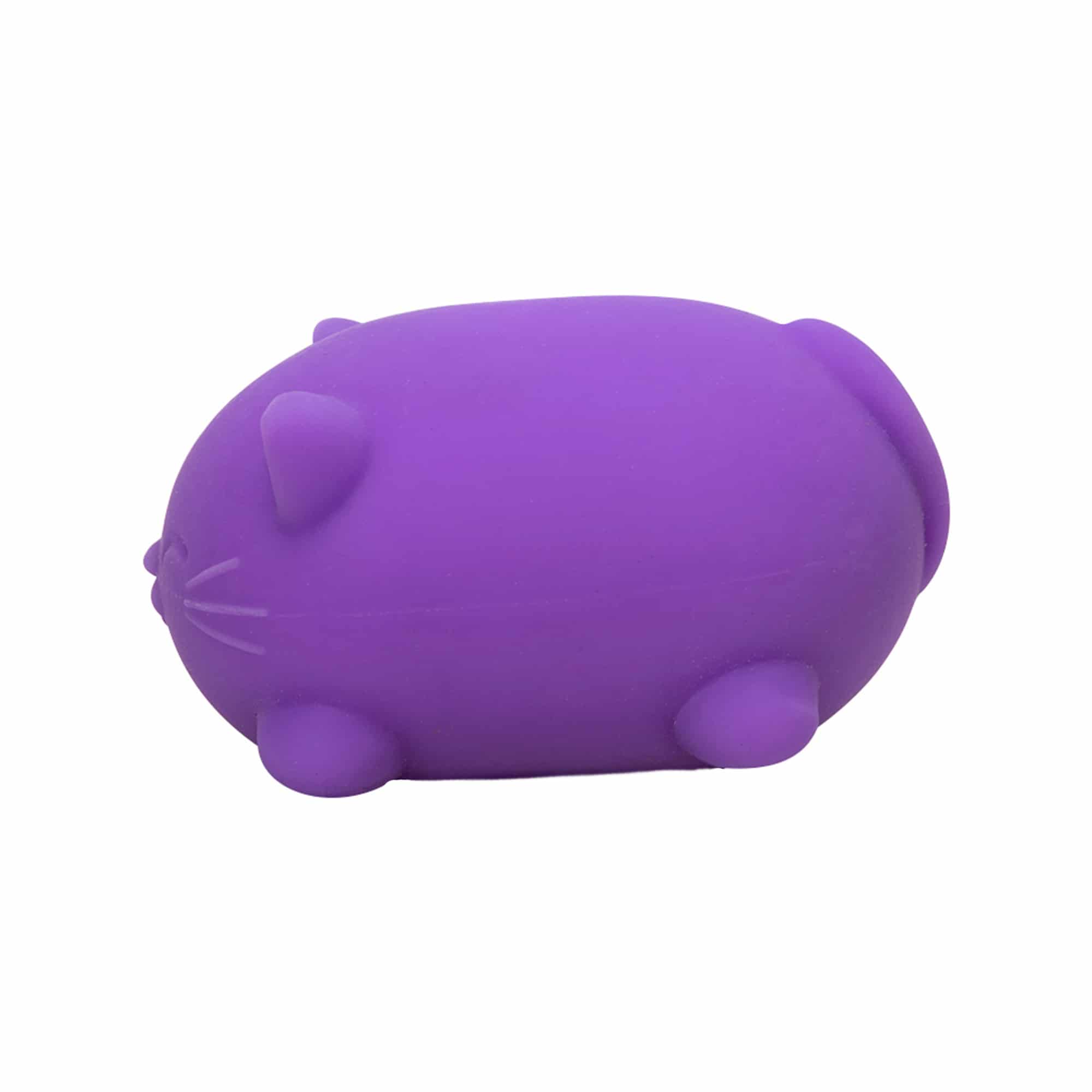 Purrfectly Squishy Cool Cats NeeDoh | Select Morning Crest - Collectible Shaggy Monster Squishable Toy Detail