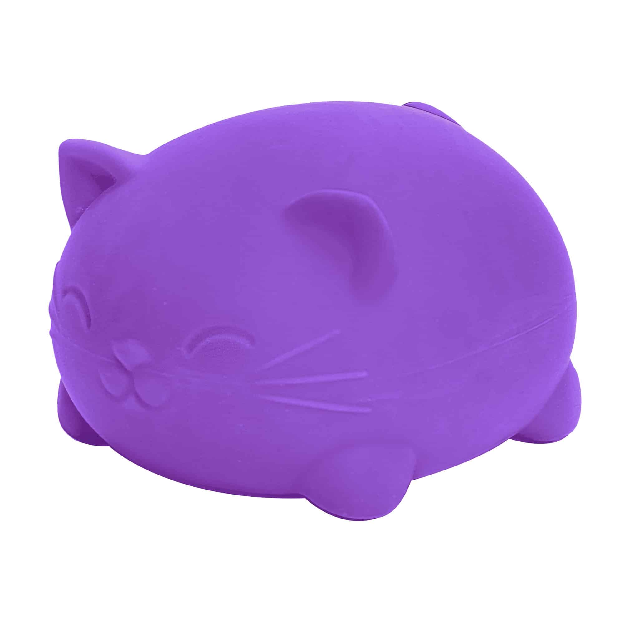 Adorable Character Super NeeDoh Cool Cats | Select Opal Prairie - Dino Character Malt-Gel Filled Sensory Glob Detail