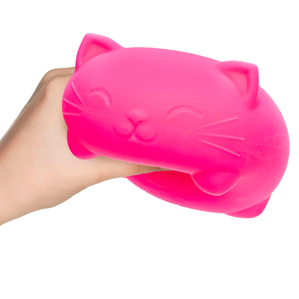 Adorable Character Super NeeDoh Cool Cats | Select Opal Prairie - Dino Character Malt-Gel Filled Sensory Glob Detail