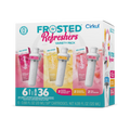 Zero-Calorie Frosted Refreshers 6-Pack Variety Pack 1367 - Zero-Calorie Multi-Flavor Sip Pods for Water Bottle - Default Title