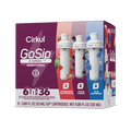 Zero-Calorie GoSip 6-Pack Variety Pack CB6Q - Zero-Calorie Multi-Flavor Sip Pods for Water Bottle - Default Title