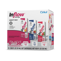 Vitamin-Infused Inflow Energy 6-Pack Variety Pack VCUW - Electrolyte Hydration Enhanced Taste Cartridges - Default Title