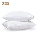 Decorative Plump Pillow for Bed Standard Size Set of 2 ,Down Alternative Pillows for Sleeping 20x26inch, Luxury Hotel Pillow for Back,... - Hotel Quality Plush Sleeping Pillows - Default Title