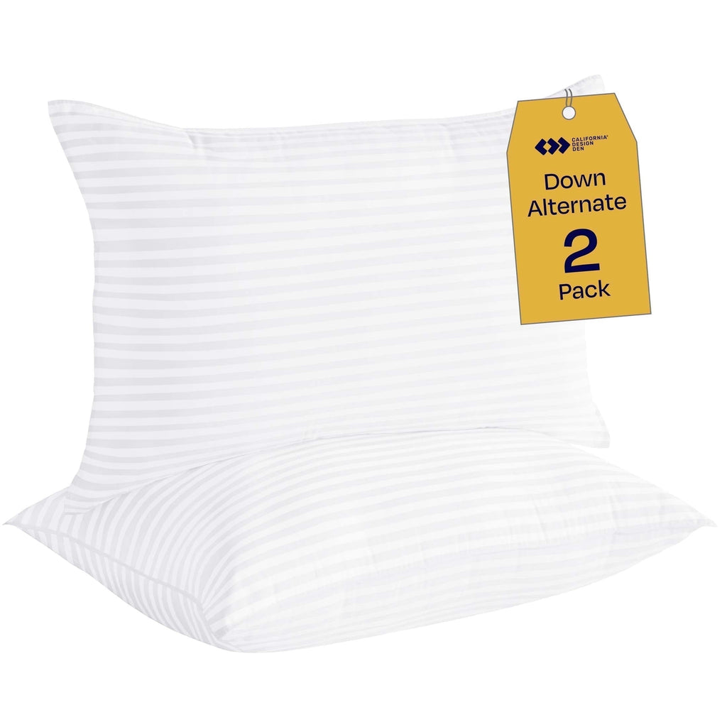 Orthopedic Support 2-Pack Comfort Bed Pillows Standard size set of 2 for Sleeping, Pillows, for Back, Stomach or Side Sleepers, 20 x 26 ... - Decorative Throw Pillow Cushion for Sofa & Bed - Default Title